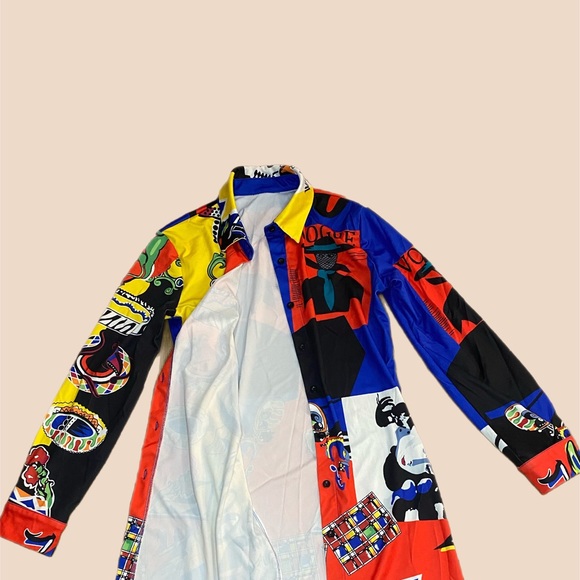 Colorful Button Up Shirt - Picture 3 of 3